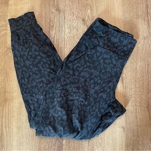 lululemon athletica Black Patterned Joggers